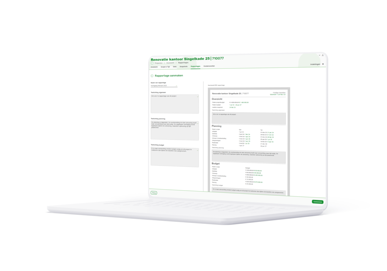 Simjo - Bouw Project Management Software