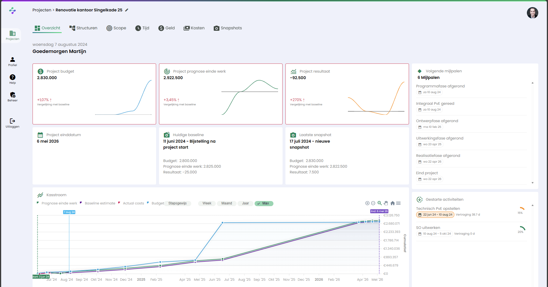 Simjo - Bouw Project Management Software